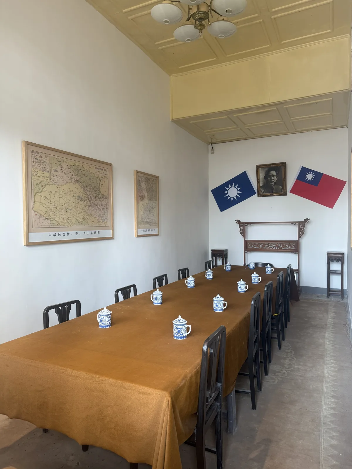 Historic site associated with Chiang Kai-shek at Huaqing Palace
