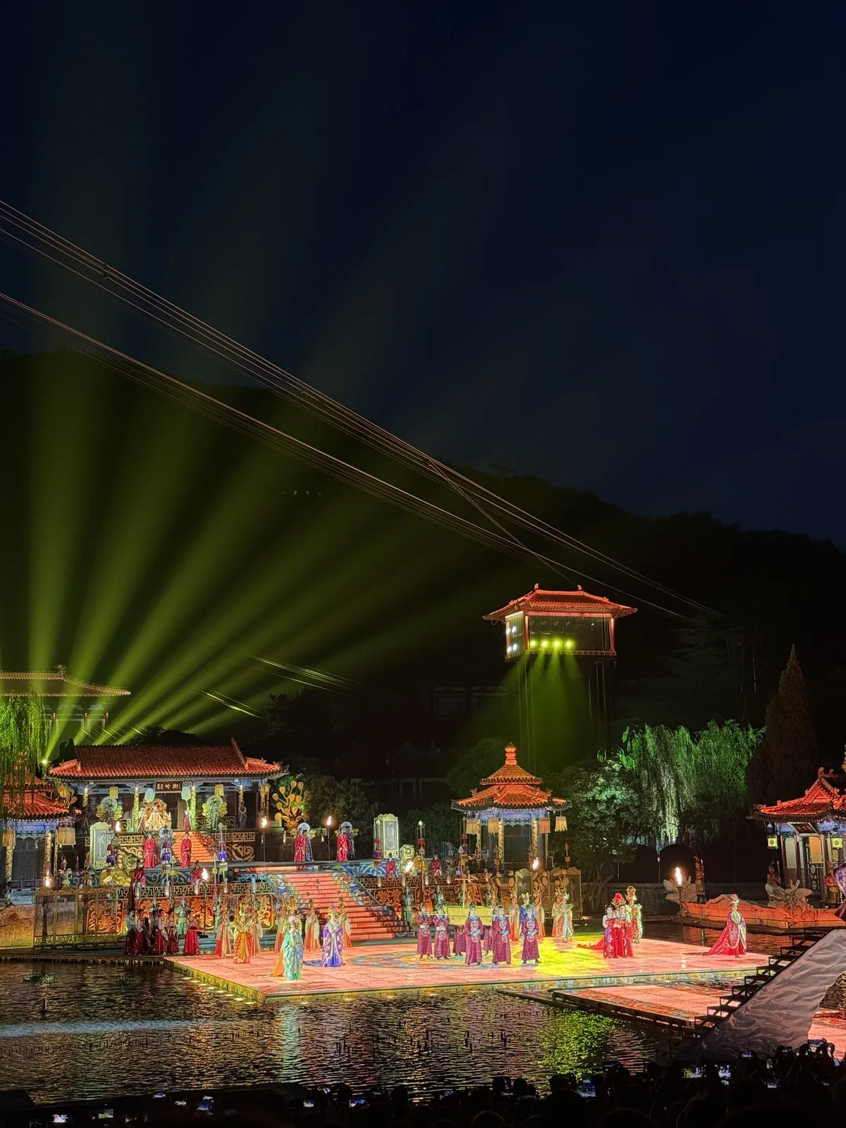 Song of Everlasting Sorrow outdoor performance at Huaqing Palace